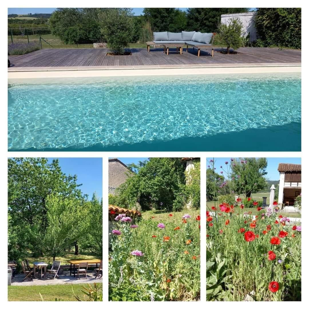 La Grange De Lucie -Chambres D'Hotes En Perigord-Dordogne Nanteuil-Auriac-de-Bourzac Eksteriør bilde