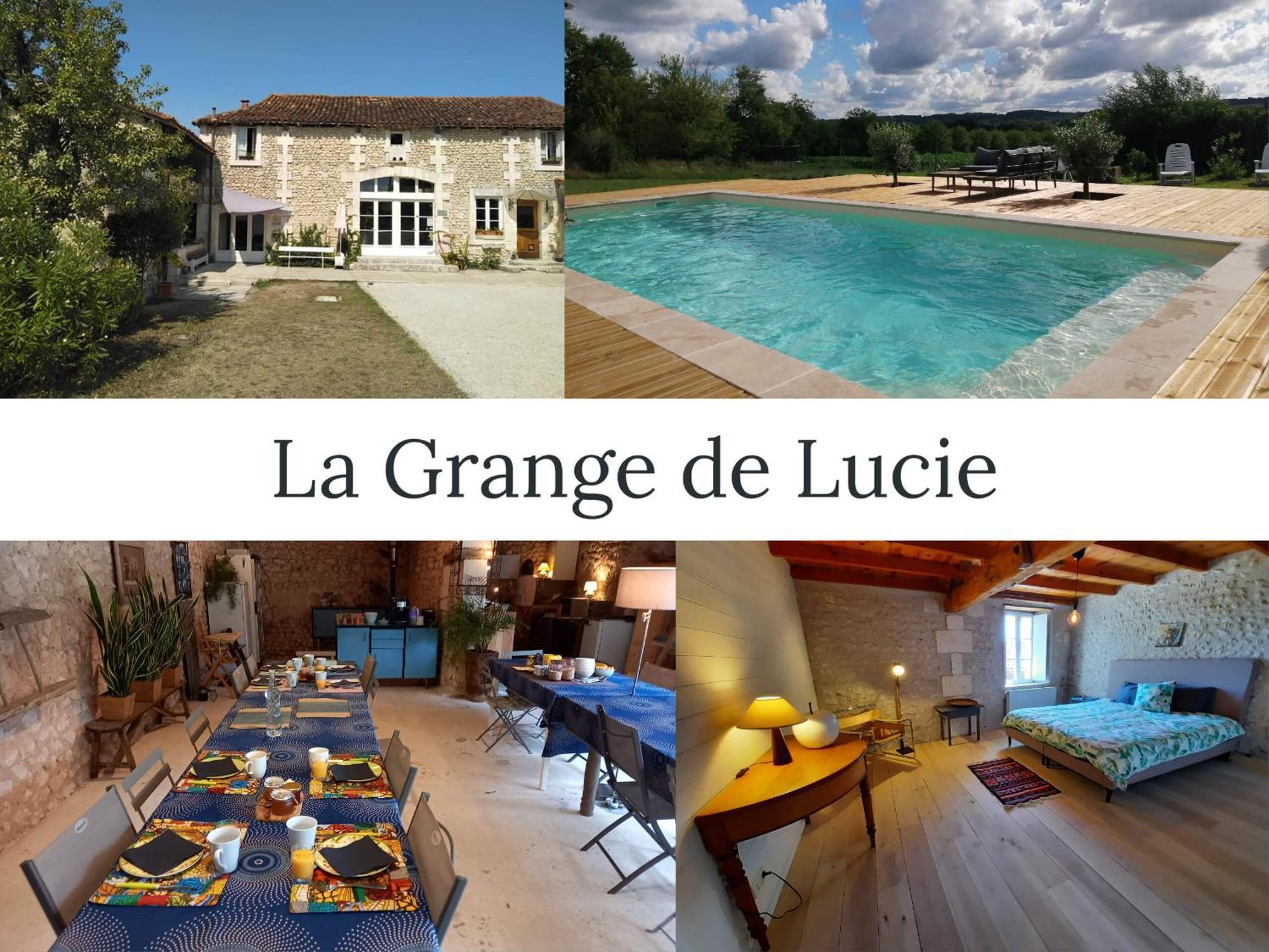 La Grange De Lucie -Chambres D'Hotes En Perigord-Dordogne Nanteuil-Auriac-de-Bourzac Eksteriør bilde